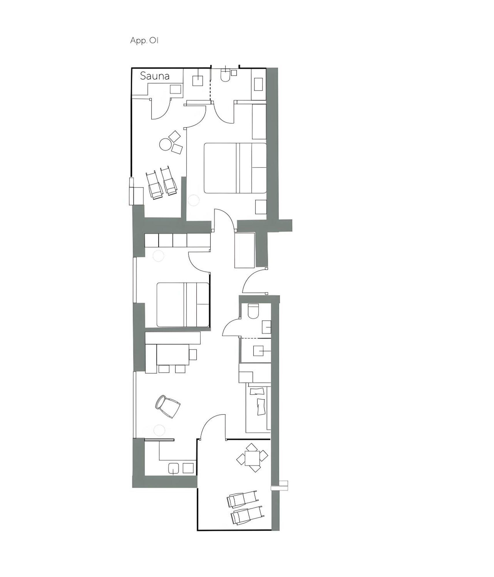 ברביאנו Oberfallerhof Apartment Oi מראה חיצוני תמונה